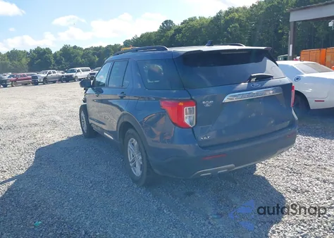 2021 Ford Explorer Xlt z USA, uszkodzony, nr VIN 1FMSK7DH3MGB92762